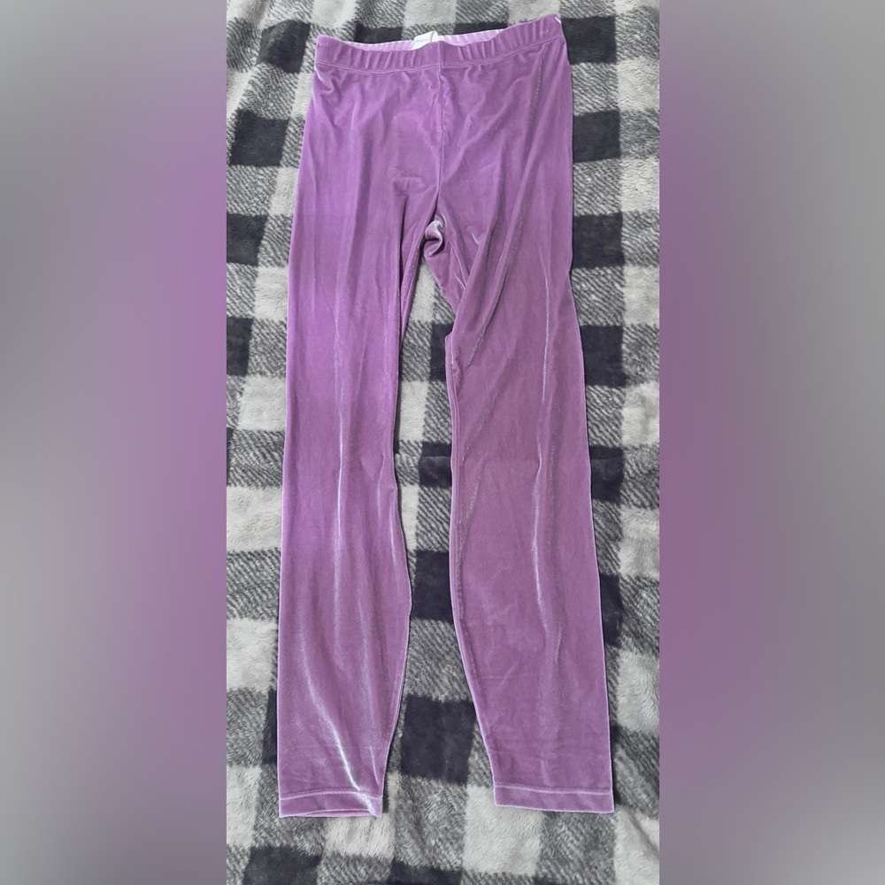 Fabletics Lavender Emma Velour Legging-Medium-NWT